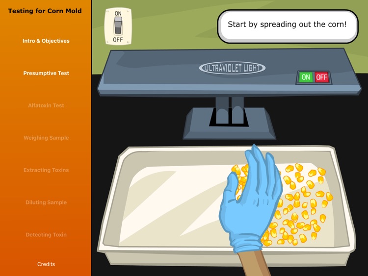 Virtual Labs: Testing for Corn Mold Mycotoxins