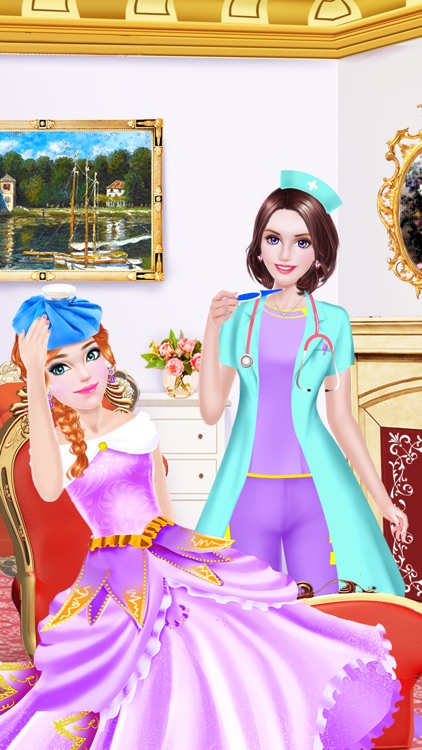 Princess Doctor Care - Royal Hospital Beauty Salon: Girls SPA, Makeup & Dressup Makeover Game screenshot-4