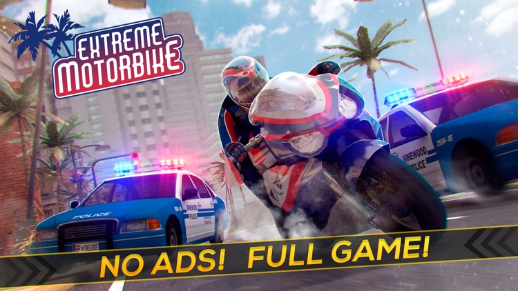 Extreme Motor Bike Cops Escape Racing Game For Pros