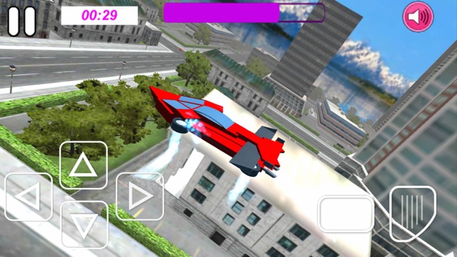 Flying Car Driving Simulator - Wings Flying N Driving 2016(圖5)-速報App