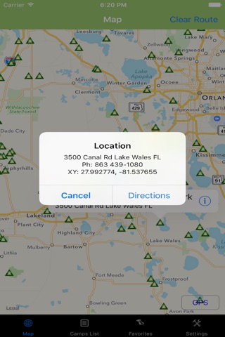 Florida – Camping & RV spots screenshot 4