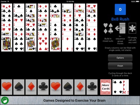 8x8 Solitaire screenshot 2