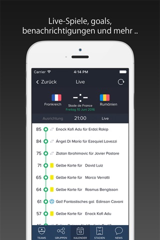 France 2016 Pro / Scores for Euro Cup - Euro 2016 screenshot 2