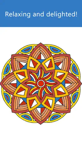 Game screenshot Mandala Coloring Book Paint Games For Adults and Girls Mandela Coloring Free Games For Grown Ups apk