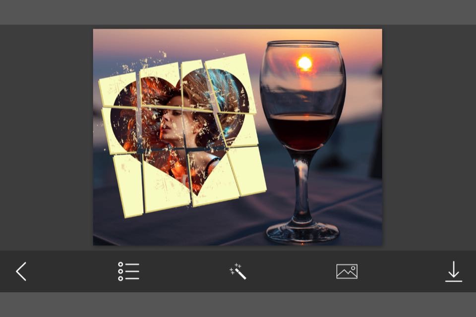 Bottle & Glass Photo Frame - Amazing Picture Frames & Photo Editor screenshot 3