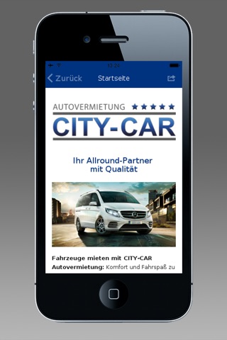 CITY-CAR Autovermietung screenshot 2