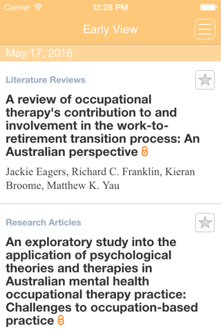 Australian Occupational Therapy Journal screenshot 4