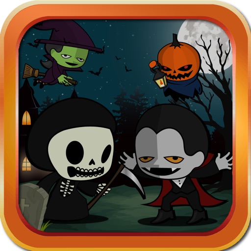 Halloween Monster Battle "3 x Match Puzzle" Icon