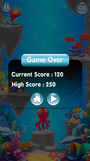 Octopus Jump - Best free octopus jump up by crossing fishes (圖5)-速報App