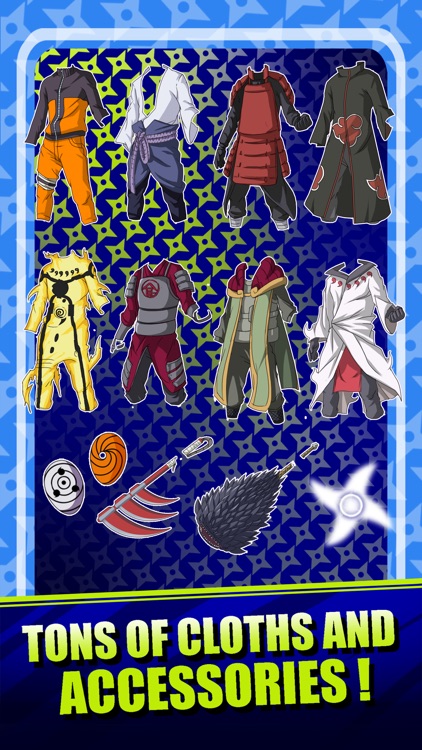 Create Your Own Ninja - Dress Up Game Naruto Shippuden Edition