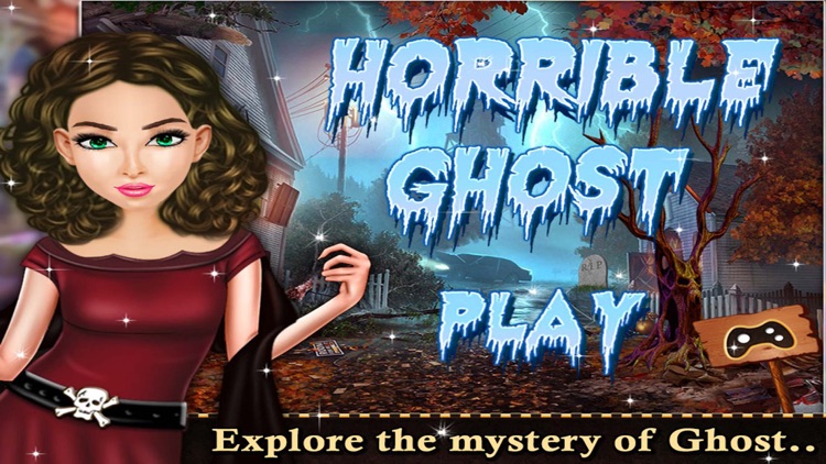 Solve the Mystery of Horrible Ghost - Free Hidden Objects game