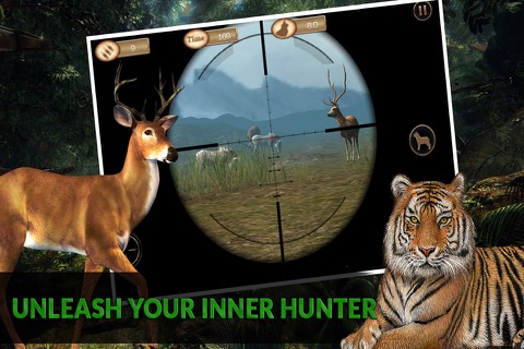Ice Age Mammoth Sniper Hunting 2016: Hunt Down Wild Deer and Carnivore Animals screenshot 2