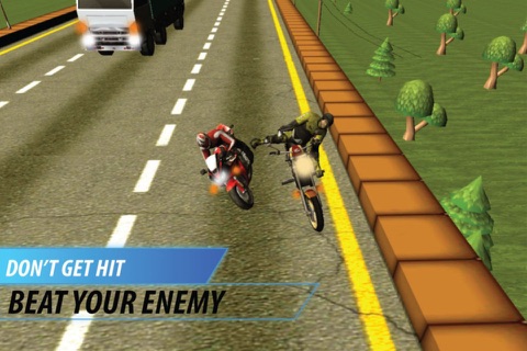 Bike Rider Highway Stunt Racing Attack screenshot 4