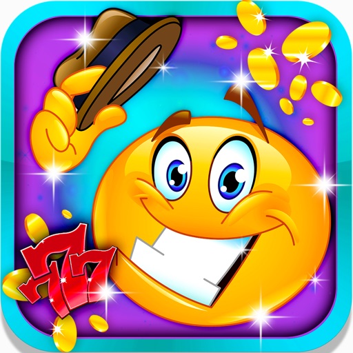 Emoticon's Slot Machine: Lay a bet on the colorful characters and be the gambling master