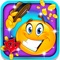 Emoticon's Slot Machine: Lay a bet on the colorful characters and be the gambling master