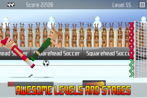 Squarehead Soccer - Kickoff screenshot 3