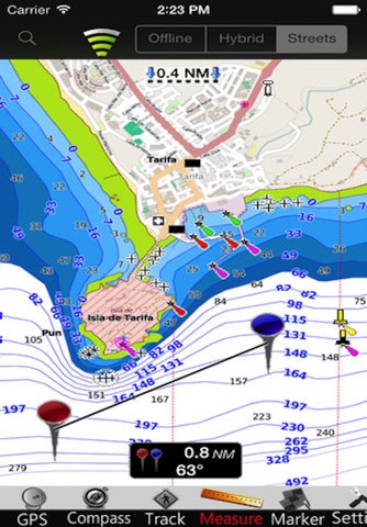 Ceuta GPS Nautical charts screenshot 4