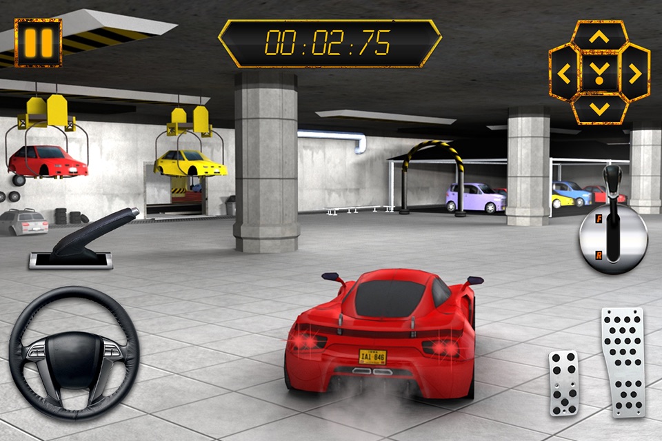 Multi-Level Sports Car Parking Simulator 2: Auto Paint Garage & Real Driving Game screenshot 2