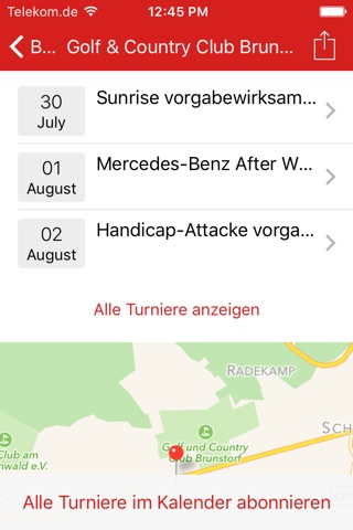 Golfturniere screenshot 3