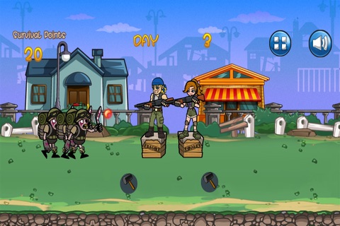 Zombie Storm -Cowboy Zombie Free Games screenshot 2