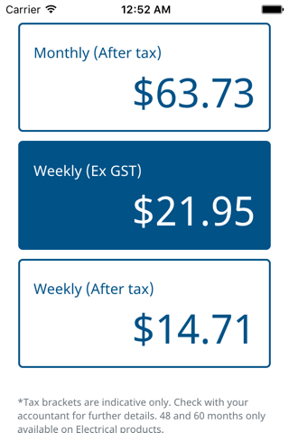 FlexiRent Reseller Calculator screenshot 3