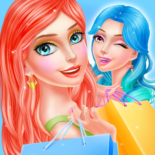 BFF Shopping Day Beauty Salon+ Makeover and Dress Up Game for FREE iOS App