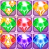 Jewel Ruby Gem Pop: A match 3 dots star block game