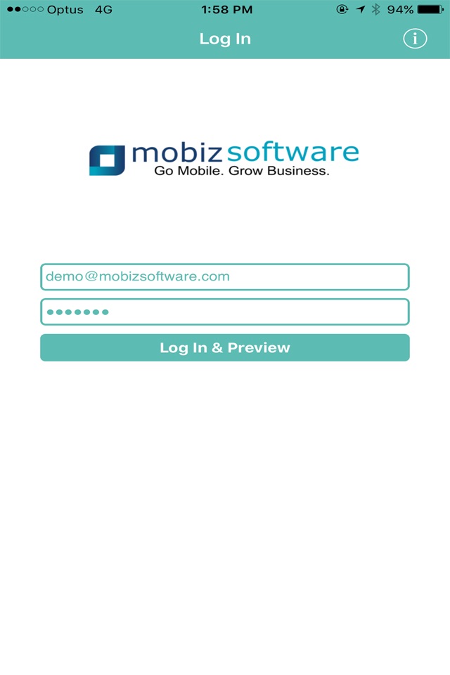 MoBiz App Previewer screenshot 3