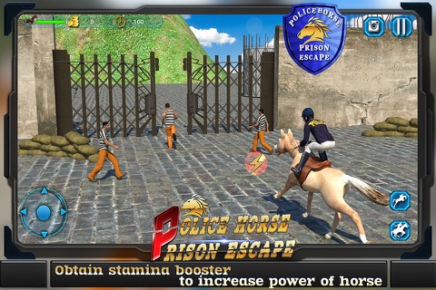 Police Horse Prison Escape screenshot 4