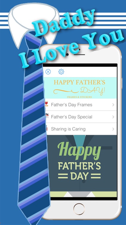 Happy Father's Day: Frames & Stickers