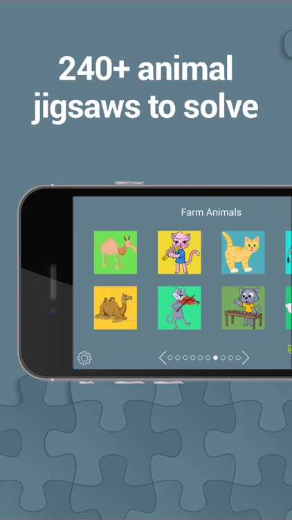 Animal jigsaw puzzle for kids screenshot-1