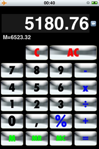 Calculator Silvercalc screenshot 3