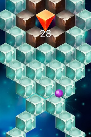 Rolling In The Sky - Addicting Time Killer Game screenshot 2