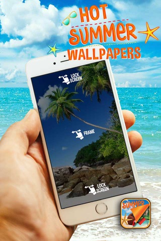 Hot Summer Wallpapers – Decorate Home Screen with Tropical Beach Background Picture.s screenshot 2