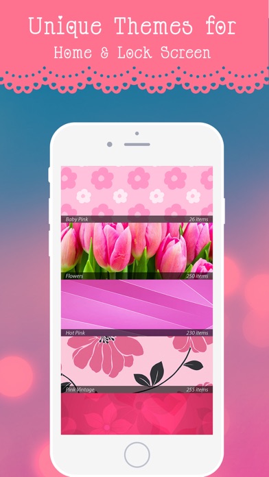 How to cancel & delete Stylish Pink Live Wallpapers & Backgrounds – HD quality Girly Theme Lock Screen Wallpaper from iphone & ipad 3