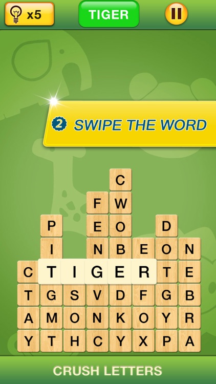 Crush Letters - Word Search Themes