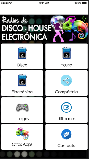 Emisoras de Radio de Música Disco House 