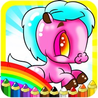 jeux pony livre de coloriages pour enfants facile pour PC