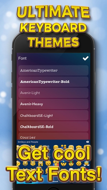 Ultimate Keyboard Themes – Customize Cool Key.boards with Color Text Fonts for iPhone screenshot-3