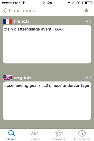 Dictionnaire aéronautique français-anglais/anglais-français – Henri Goursau screenshot 4