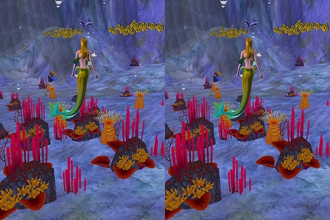 VR Chase Little Flappy Underwater Mermaid screenshot 2