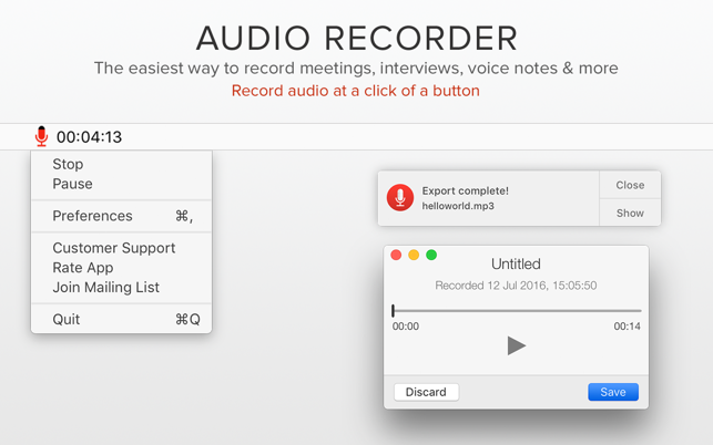 Audio Recorder - Voice Notes(圖1)-速報App