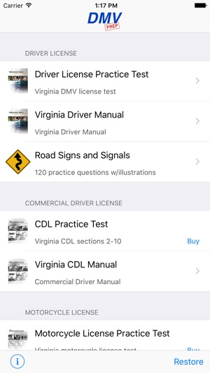 Virginia DMV Test Prep(圖1)-速報App