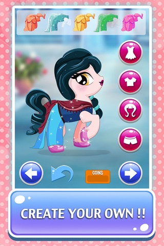 My Pet High Pony Monster Dress-Up : Creator characters descendants dolls friend-ship games for girls screenshot 3