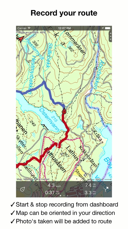 Topo GPS Norway