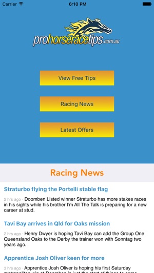 Horse Racing Tips