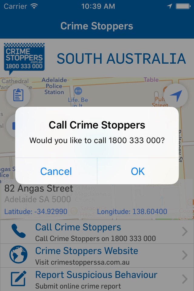 Crime Stoppers South Australia screenshot 2