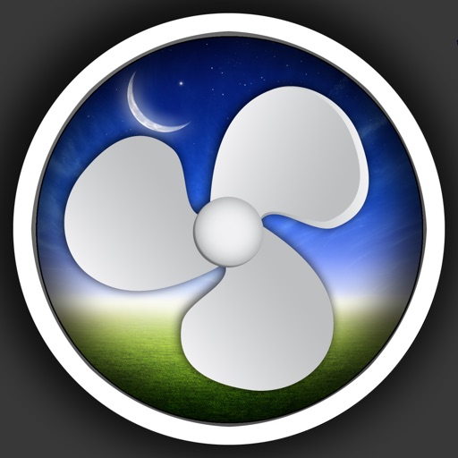 Bed Time Fan - White Noise Sounds Icon