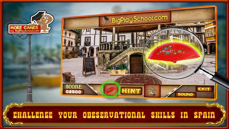 Experience Spain Hidden Object Games
