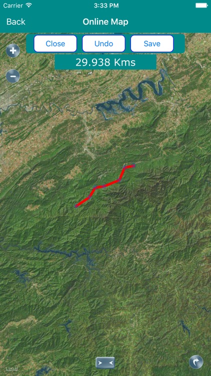 Great Smoky Mountains National Park Map, NC,TN